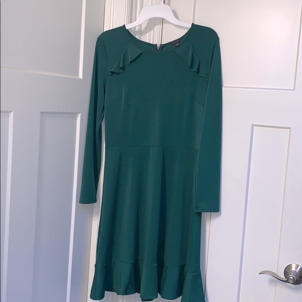 Ann Taylor dress, emerald green